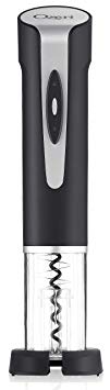 Ozeri OW011A Prestige II Cordless Electric Bottle Foil Cutter Wine Opener, One Size, Black