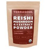 Red Reishi Mushroom Powder 41 Extract Organic 55-ounce