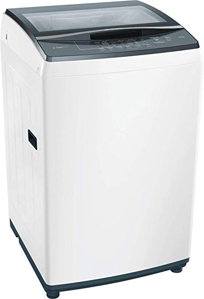 Bosch 7kg Fully Automatic Top Loading Washing Machine(WOE702W0IN, White)