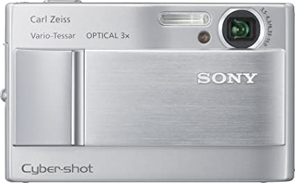 Sony Cybershot DSC-T10 7.2MP Digital Camera with 3x Optical Steady Shot Zoom (Silver)