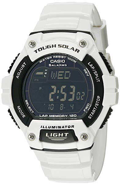 Casio Men's W-S220C-7BVCF White Watch