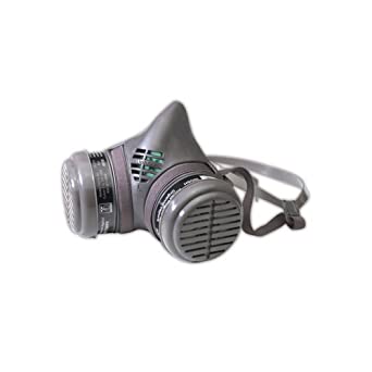 Moldex 8113N Paint Spray/Pesticide Assembled Respirator, Large, Black