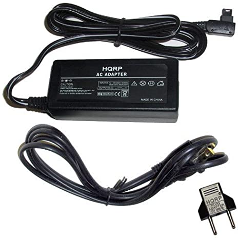 HQRP AC Power Adapter Works with Sony AC-VQ900AM AC-PW10AM SLT-A65 SLT-A65V SLT-A65VK SLT-A77 SLT-A77V SLT-A77VQ SLT-A57 SLT-A57K SLT-A58 DSLR-A390 a390 SLT-A99 DSLR-A350 Digital Camera