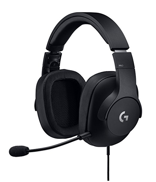 Logitech G Pro Gaming Headset with Pro Grade Mic For Pc, PC VR, Mac, Xbox One, Playstation 4, Nintendo Switch