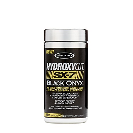 MuscleTech Hydroxycut SX7 Black Onyx 160 caps