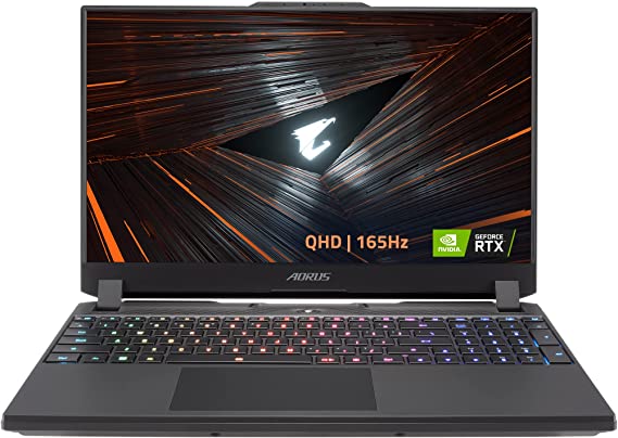 GIGABYTE AORUS 15 XE4 15.6" Thin Bezel QHD IPS-Level Display, Intel Core i7, NVIDIA GeForce RTX 3070 Ti Laptop GPU 8GB GDDR6, 16GB RAM, 1TB SSD, Win11 Home, Gaming Laptop (AORUS 15 XE4-73USB14SH)