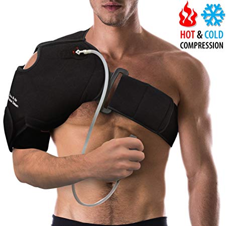 NatraCure Cold Compression Shoulder Support 6032 - (Left/Right Shoulder)