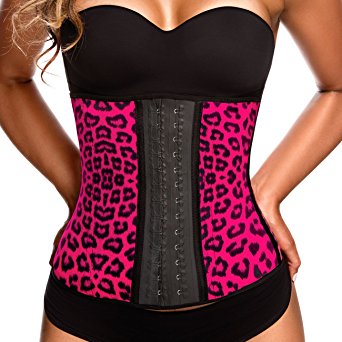 Ann Chery Women's Faja Clasica Animal Print Workout Waist Cincher