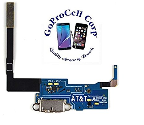 GOPROCELL(TM) NEW USB Charger Charging Port Dock Connector Flex Cable Replacement for Samsung Galaxy Note 3 ( N900A att at&t )