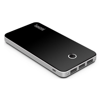 External Battery INNORI 12000mAh USB Portable Charger Power Bank Ultra High Capacity Mobile Battery Pack for Apple iphone , Samsung, Sony xperia z ultra, HTC, Nokia ,Motorola and Other Devices (black&grey) ¡­