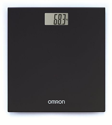 Omron HN289 Personal Scales - Midnight Black