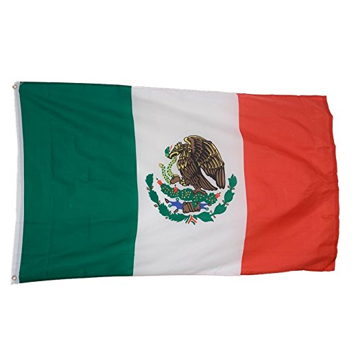 3' x 5' Mexican Flag