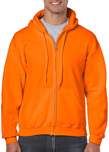 Gildan Men's Fleece Zip Hooded Sweatshirt, Style G18600