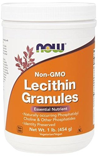 Lecithin Granules NON-GMO Now Foods 1 lbs Granule
