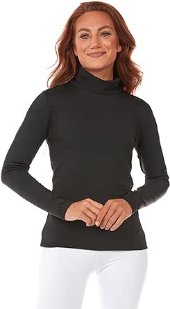 Thermajane Long Sleeve Thermal Shirts for Women Cold Weather, Womens Thermal Underwear Tops, Base Layer Women Thermal