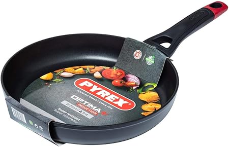 Pyrex 4937814 Optima  Induction Non Stick Frypan, 28cm Black