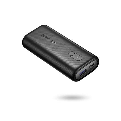 Poweradd 10000mAh 18W Power Delivery USB C Portable Charger Power Bank Fast Charge Compatible for iPhone 11, 11 Pro, 11 Pro Max, iPad, Samsung, Huawei, most other Phones and Tablets-Black