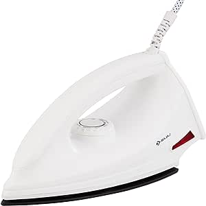 Bajaj Majesty DX 6 1000-Watt Dry Iron (White)