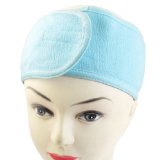 Rosallini Spa Bathing Make Up Wash Face Cosmetic Headband Hair Band Light Blue
