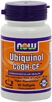 Now Foods Coqh-cf Ubiquinol, Soft-gels, 60-Count