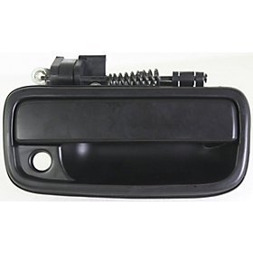 TOYOTA TACOMA 01-04 FRONT DOOR HANDLE RH, Assembly, Outer, Smooth Black