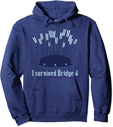 Stormlight Archive - I Survived Bridge 4 Pullover Hoodie