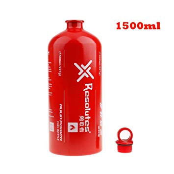 Lixada Fuel Bottle Petrol Alcohol Liquid Gas Oil Bottle Outdoor Camping No-Leak Safety Gas Can Oil Container Extra Emergency Backup Fuel Tank 500ML / 750ML / 1000ML / 1500ML