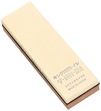 King 1000 / 6000 Grit Combination Waterstone, Large,