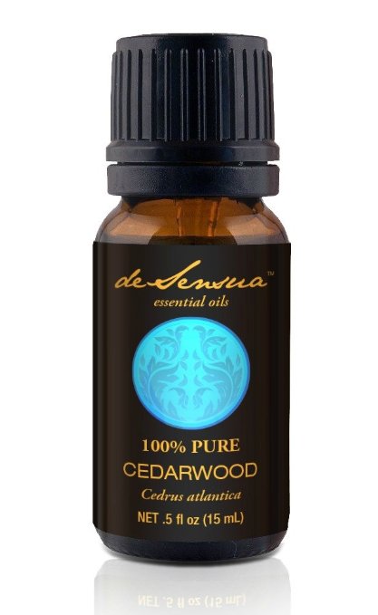 Atlas Cedarwood Essential Oil of 100 Proven Purity for Professional Aromatherapists for Home Use see Warnings Derived Wholly from the Cedarwood Tree Half Ounce 15 ml