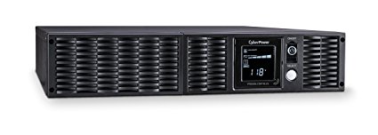 CyberPower PR3000LCDRTXL2U Smart App Sinewave UPS System, 3000VA/3000W, 8 Outlets, AVR, 2U Rack/Tower