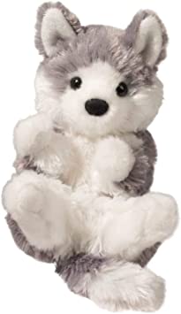 Douglas Husky Dog Lil' Handful Plush Stuffed Animal