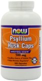 NOW Foods Psyllium Husk 500mg 500 Capsules