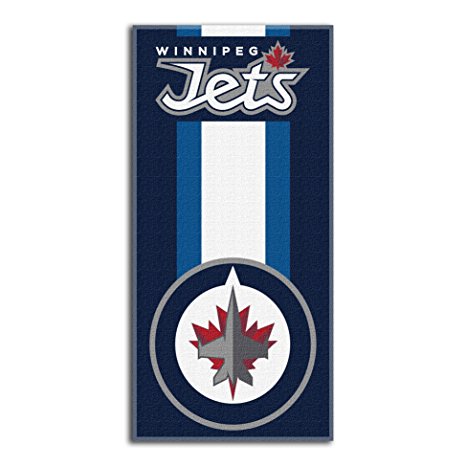 NHL Zone Read Beach Towel, 30" x 60"