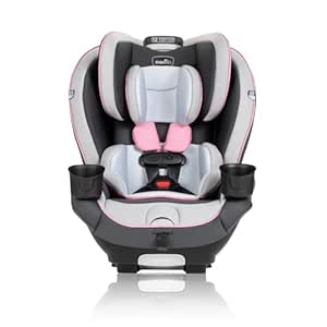 Evenflo EveryKid 3-in-1 Convertible Car Seat (Oneida Pink)