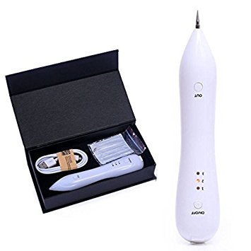 Mole Remover Pen, Acsuss Portable USB Charging Freckle Nevus Removal Machine for Skin with Dark Spot Tattoo