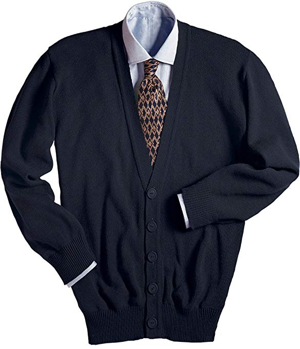 Edwards Garment ED Garments Men's Heavy Duty V-Neck Cardigan