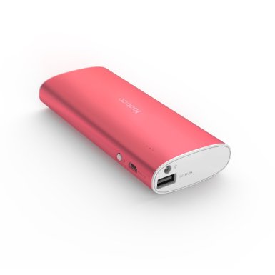 Yoobao&reg YB6016 13000mAh High Capacity 2A Fast Portable Charger External Battery Pack Power Bank with LED Flashlight for Android Device Apple iPhone 6 plus,5 5s 5c 4 / Samsung Galaxy S5,S4,S3 Note 4, Note 3 /Blackberry Passport / iPad Air 2 and More (Red)