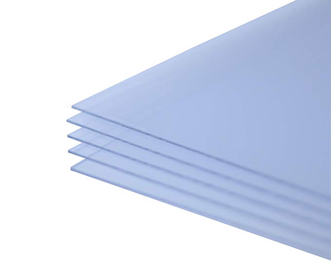 US Art Frames. Ten Sheets 11x14 PETG Polystyrene Ten Sheets Thermforming UV Protection - Set 10