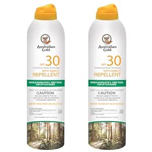 Australian Gold Australian Gold Spf 30 Continuous Spray Insect Repellent, 5.6 ounces (2 Pack)