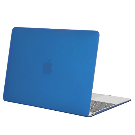 Mosiso Hard Case for New Macbook 12 Inch with Retina Display Model A1534, Blue