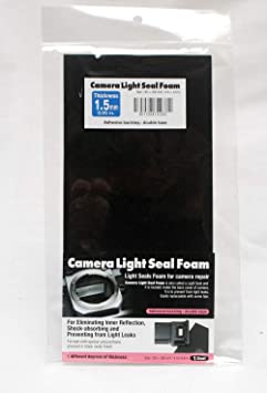 Camera Light Seal Foam 250 X 125 X 1.5mm(9.84 X 4.92 X 0.05 in)