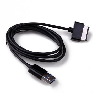 HDE Replacement Charger & Data Cable for Asus Eee Pad Transformer Prime TF101, TF201, & TF300