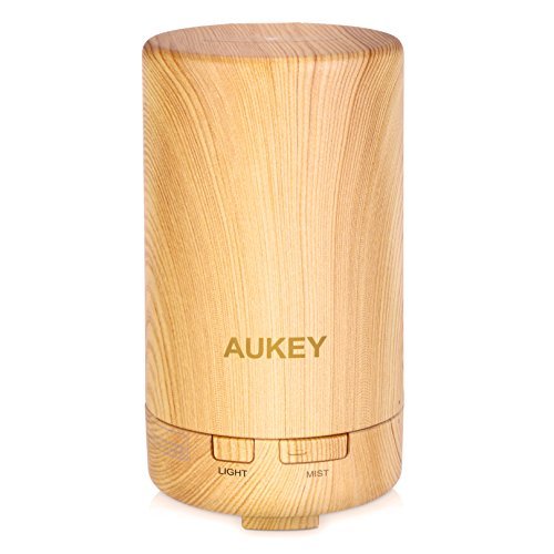 Oil Diffuser, AUKEY Electronic Aromatherapy Humidifier Cool Mist Auto Shut-off for Office, Yogo, Spa, Home, Bedroom