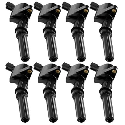 Set of 8 Ignition Coil for Ford Lincoln Mercury 4.6l 5.4l V8 Compatible with DG508, C1454, C1417, FD503, IC33, 3L3Z12029BA, 3L3E12A366CA, 3L3Z12029BA, 3L3U12A366BB