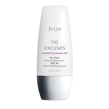 Julep No Excuses Invisible Sunscreen Gel, 1 fl. oz.