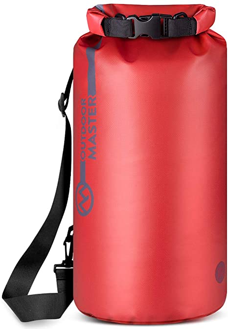 OutdoorMaster Dry Bag -Waterproof Bag Dry Sack -Kayak Accessories Waterproof Backpack for The Beach, Rafting, Fishing, Kayaking, Swimming, Boating Gifts for Men and Women