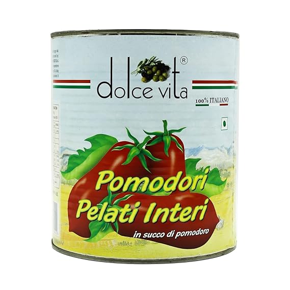 Dolce Vita Pomodori Pelati Peeled Tomatoes, 3kg