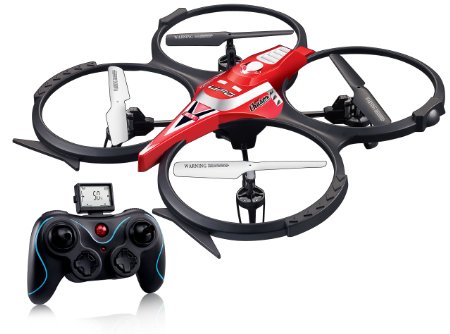 Holy Stone RC Drone 3D Flight OUTDOORINDOOR and 360 Flips 24GHz 6 Axis RC Quadcopter with HD Camera and 2G TF Card