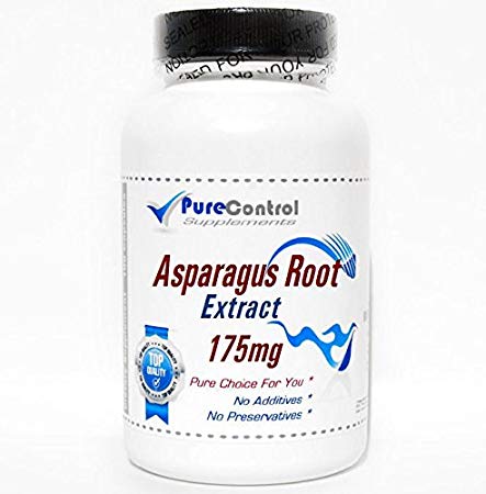 Asparagus Root Extract 175mg // 180 Capsules // Pure // by PureControl Supplements