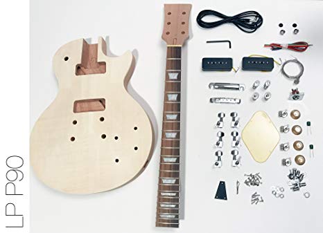 DIY Electric Guitar Kit Singlecut P90 Build Your Own Guitar Kit